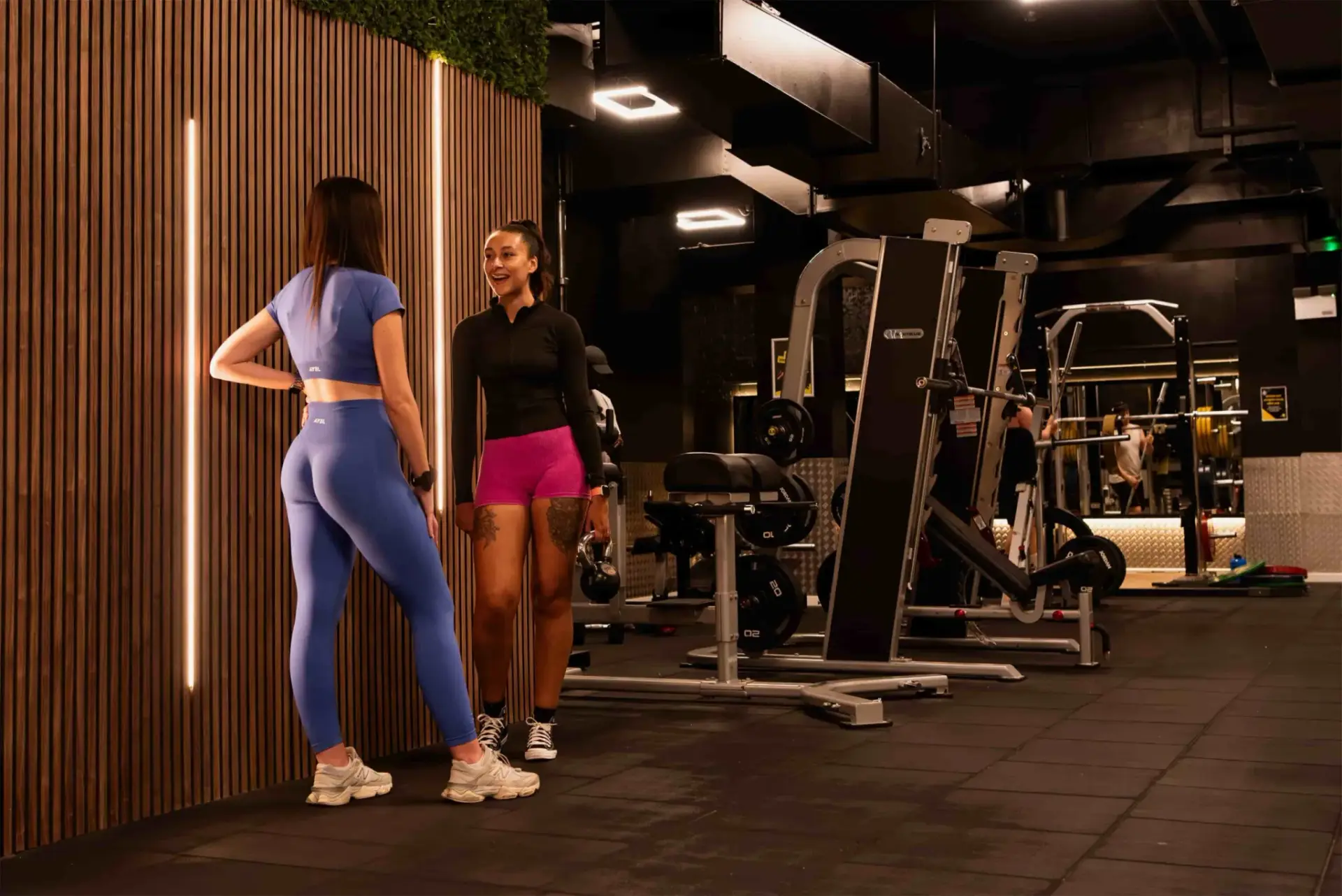 Avoya Fitness members on the training floor in Bromley